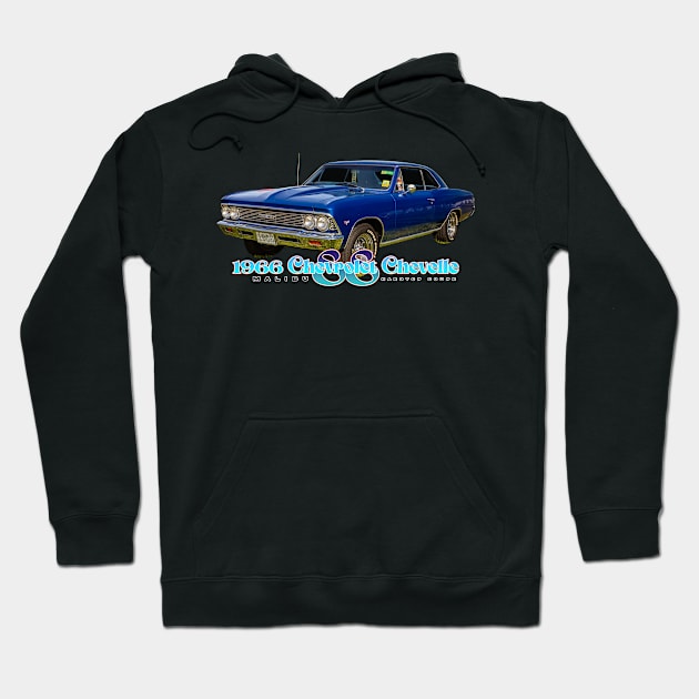 1966 Chevrolet Chevelle Malibu SS Hardtop Coupe Hoodie by Gestalt Imagery